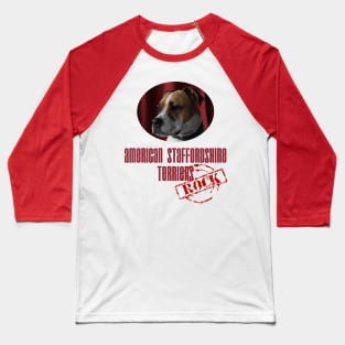 American Staffordshire Terriers Rock! Baseball T-Shirt